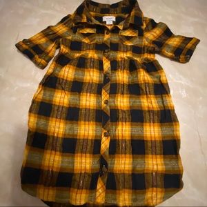 🎃Old Navy Plaid Shirt Dress